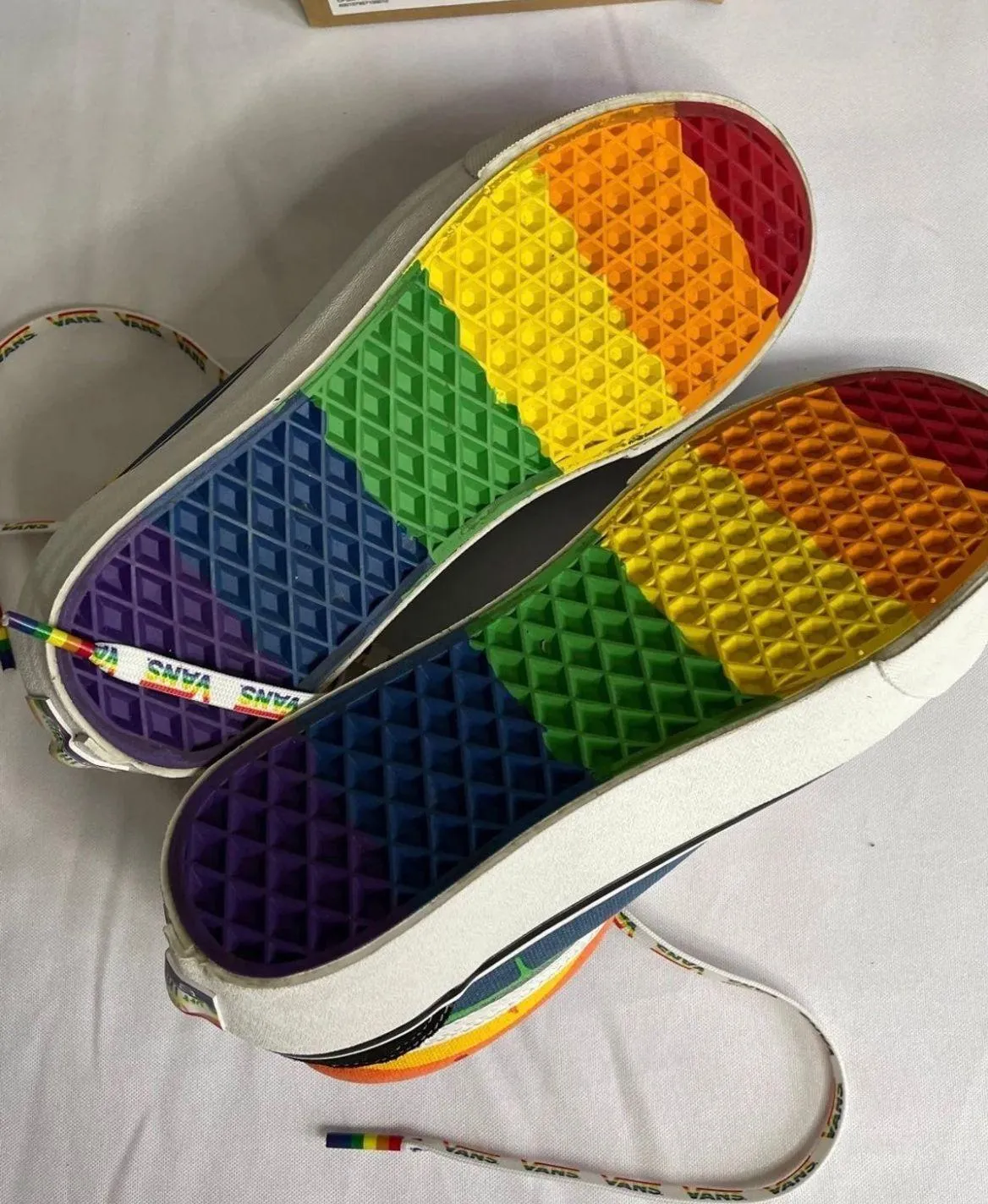 Vans Old Skool Rainbow Drip Sneakers - Image 9