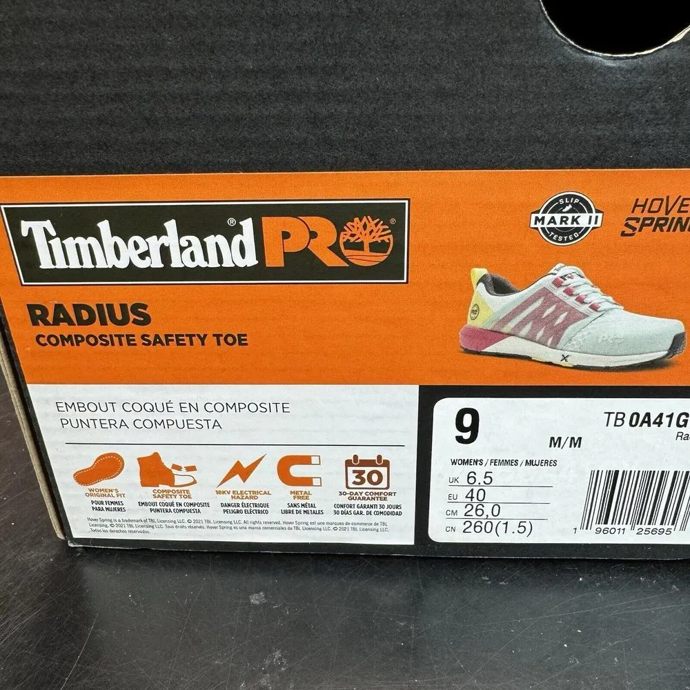 Timberland PRO 589 Day‎ One Safety Radius Composite Toe, Women's Size 9M - Image 12