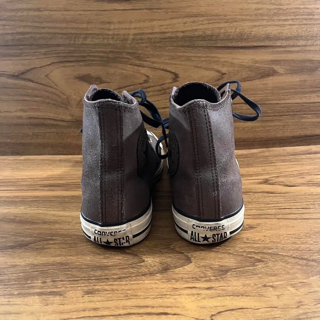 Converse All Star CT Hi Burnt Umber 149481C W 7.5 M 5.5 brownish leather - Image 4