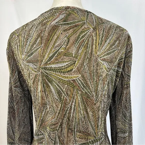 Vintage Dressbarn Blouse Womens Petite Large Tank Top Underneath High‎ Low Hem - Image 7