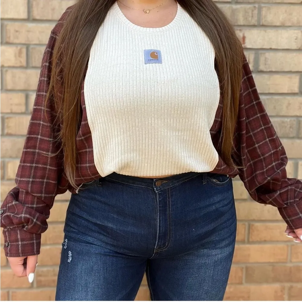 Custom carhartt long sleeve - Image 5