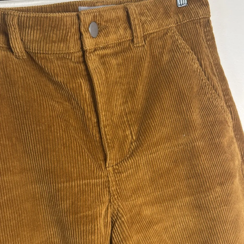 EVERLANE The Corduroy Wide-Leg Pant Toasted Coconut Brown pant size 6 - Image 4