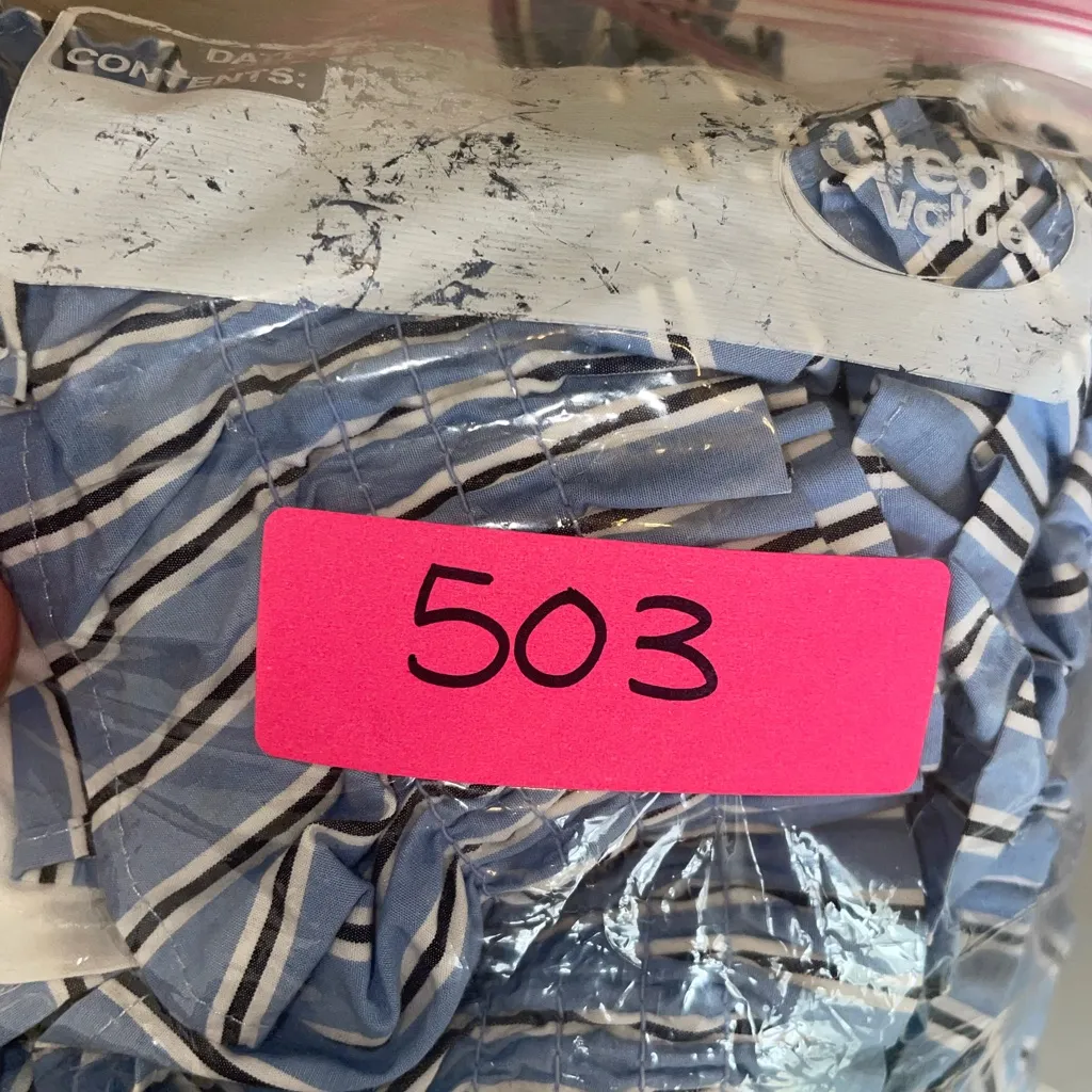 Quince 100% Organic Cotton Poplin Smocked Midi Dress - Image 7