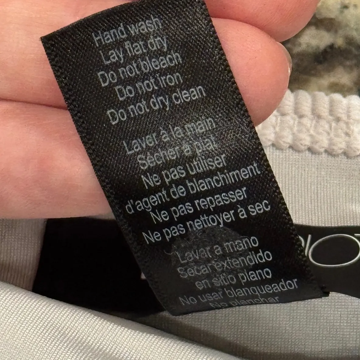 Beach Riot‎ Eva Ribbed Colorblock Black Bra Top Athleisure Activewear Yoga s - Image 4