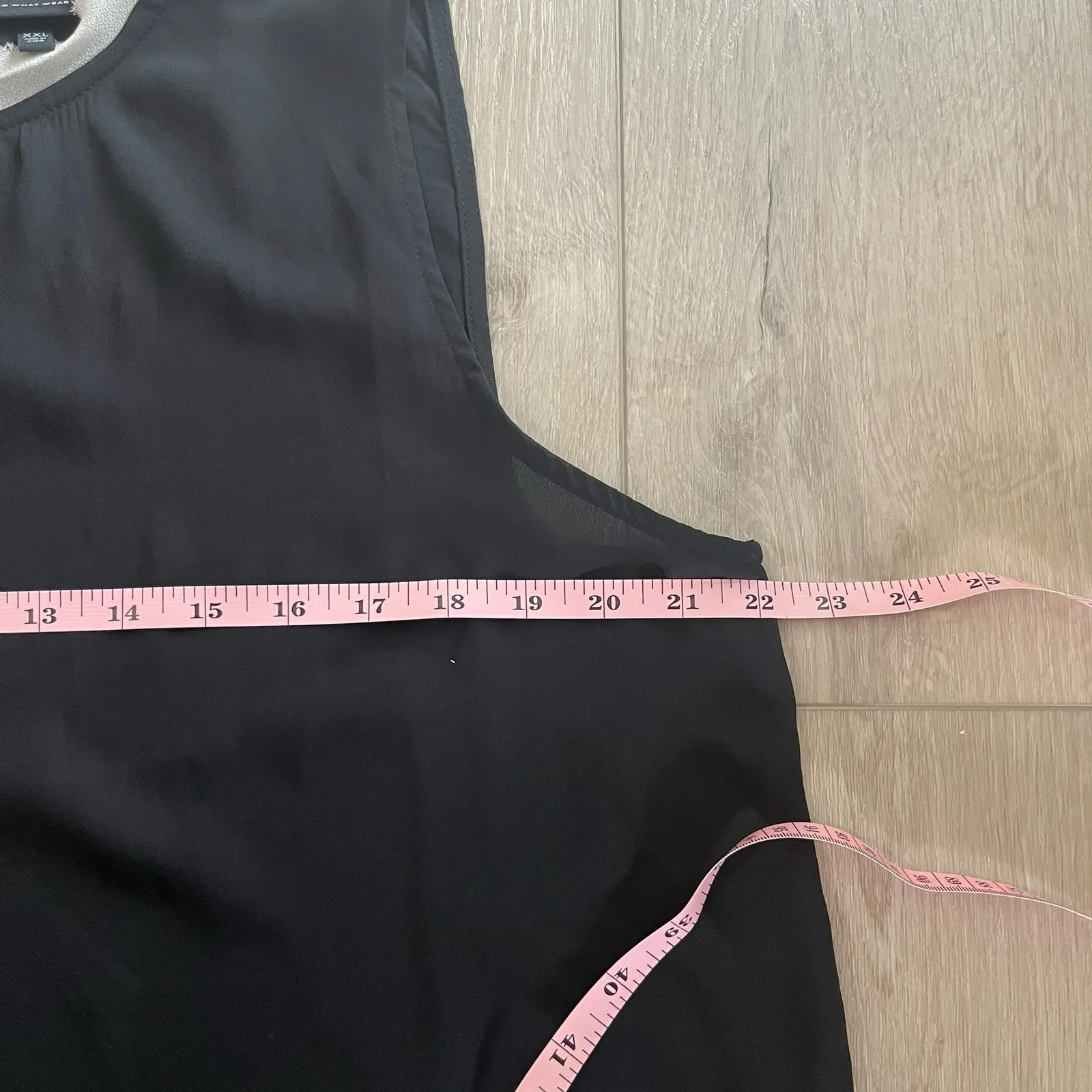 Who What Wear Women's Black Sleeveless Blouse Size XXL - Image 8