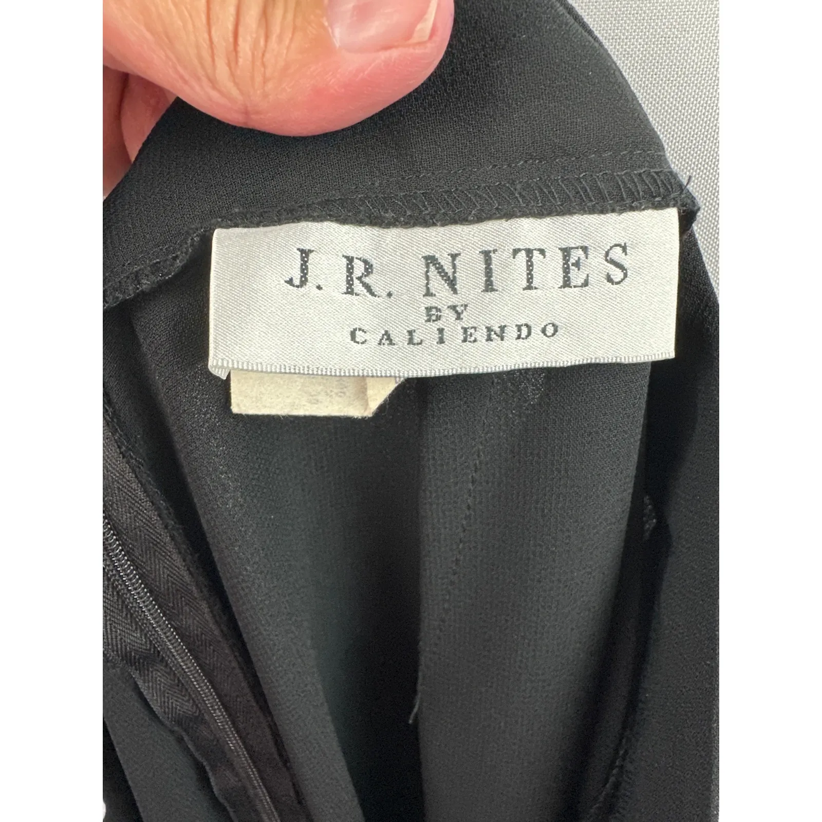 Women’s JR Nites by Caliendo Black Dressy Palazzo Pants Size 8 - Image 6