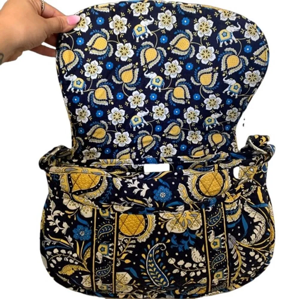 VERA BRADLEY Retired Elephant Paisley Bundle set of 2 Crossbody and Wallet - Image 7