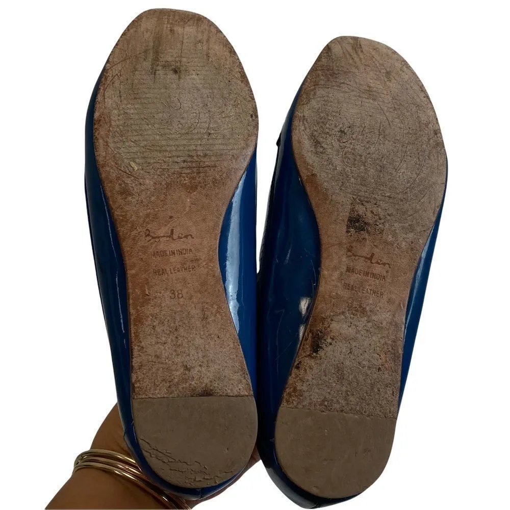 BODEN REAL PATENT LEATHER SHOES Size 7 - Image 9