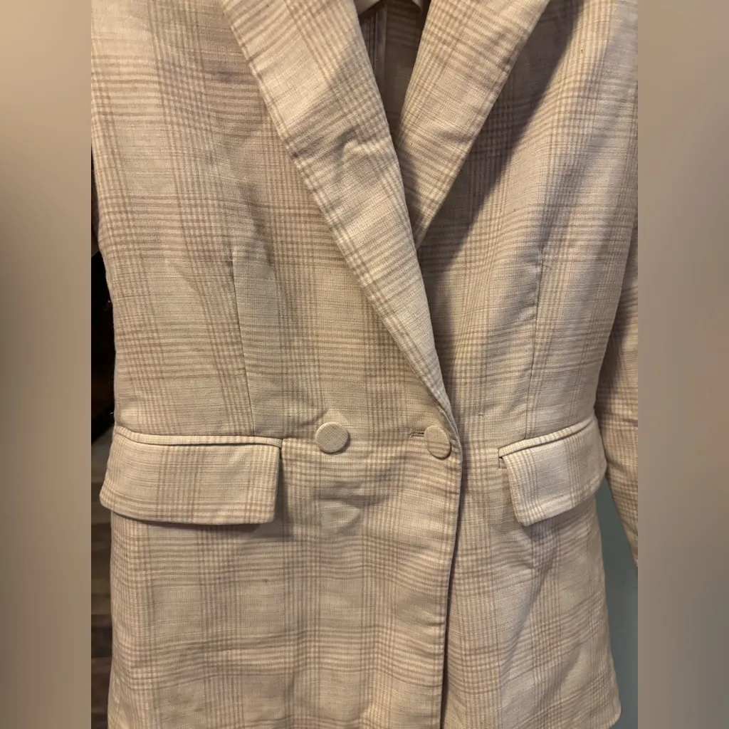 House of Harlow 1960 Blazer/Jacket sz Small Excellent condition beautiful browns Tan - Image 9