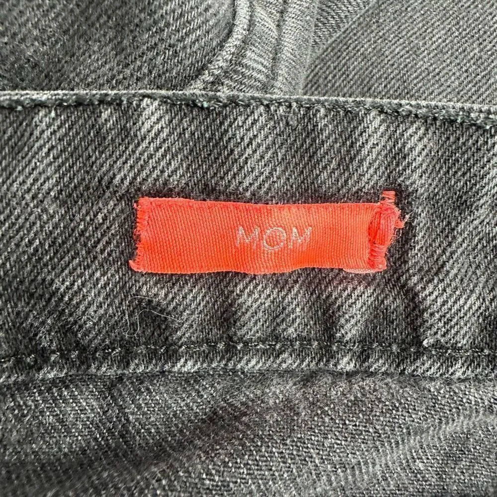 Riffle Jeans Black Cut Off MOM Jean Shorts Size 32 - Image 5