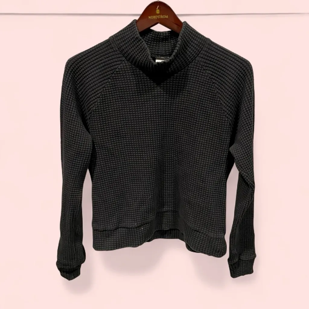 North Face chunky thermal mock neck warm insulation top - Image 2