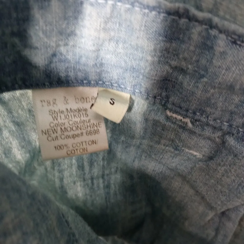 Rag & Bone Dumont Romper Moonshine in Blue - Image 12