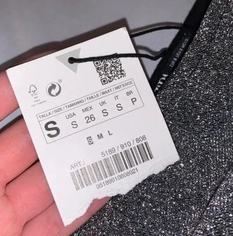 ZARA Sparkly Bodysuit - Image 6