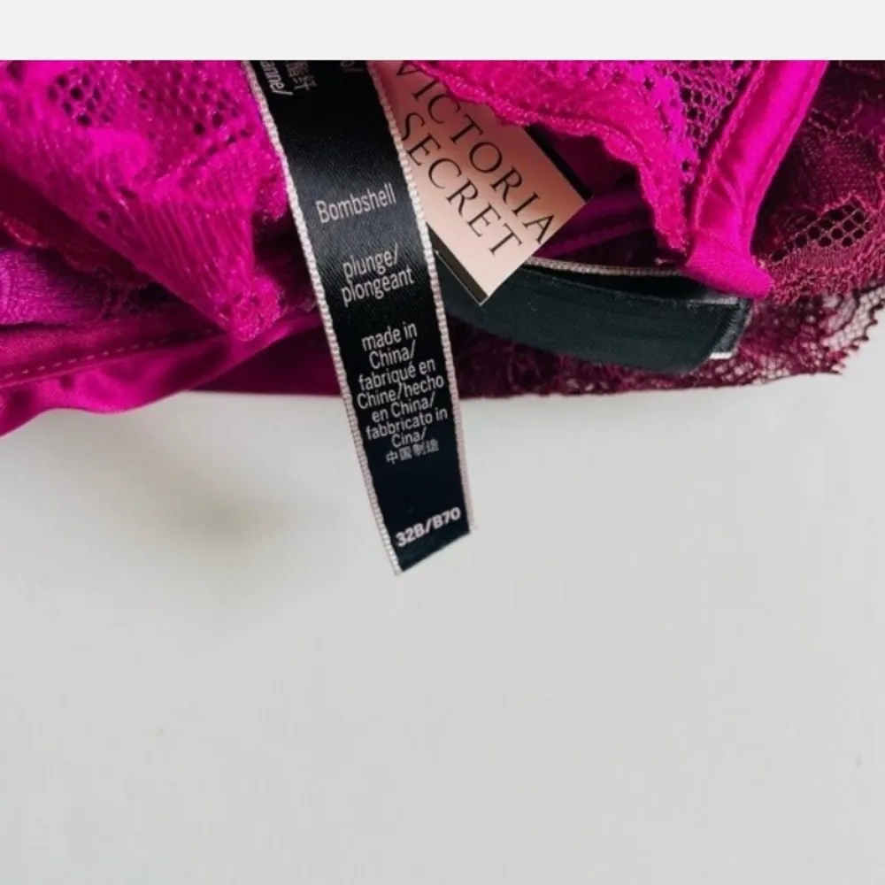 Victoria's Secret Pink Satin Lace Bustier - Image 4