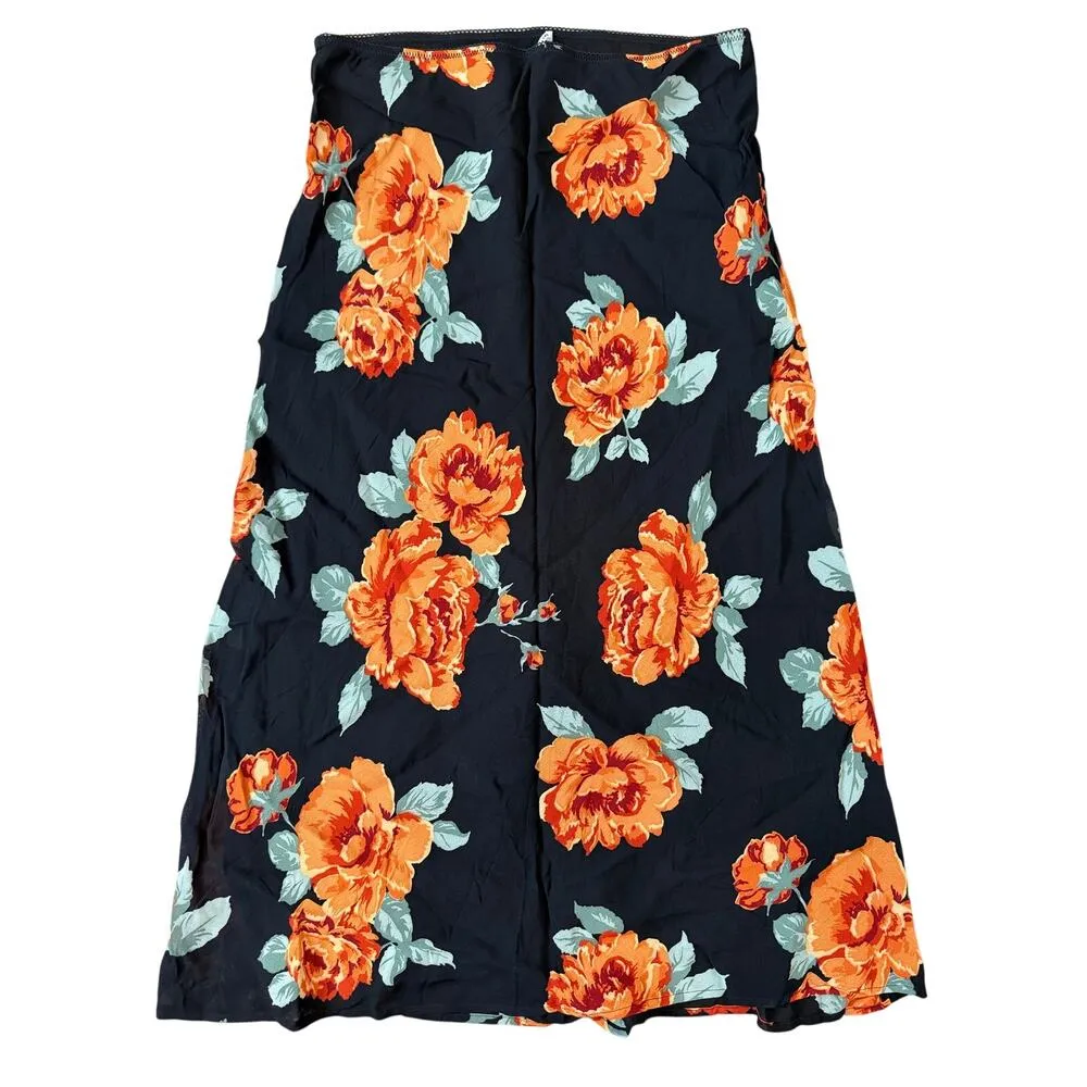 Reformation Layla Boho Floral Casual Hippie Midi Skirt In Consuelo Size 12 - Image 2