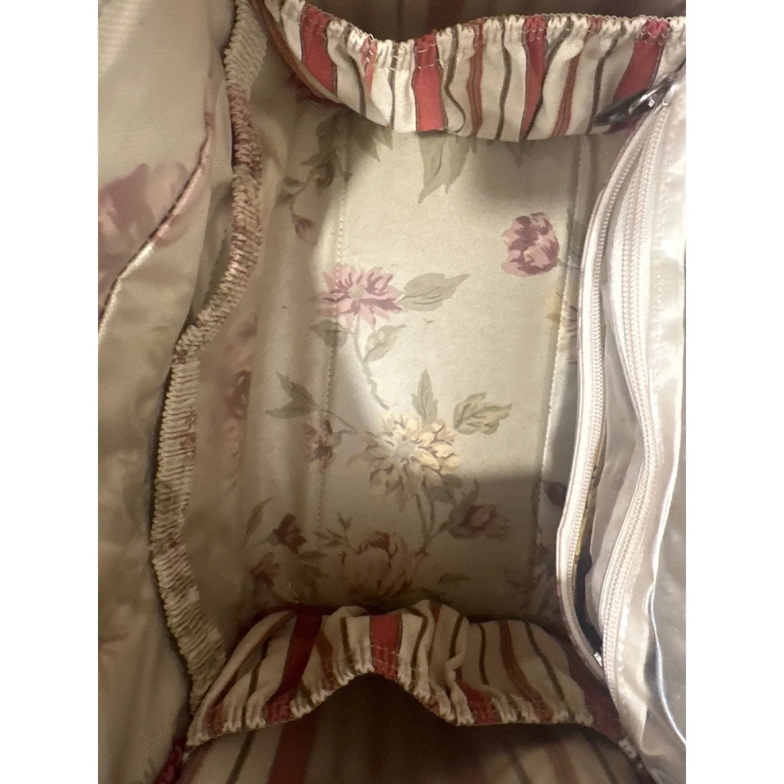 Brighton Lansky Black & Brown Croc Embossed Leather Weekender Travel Duffle Bag - Image 8