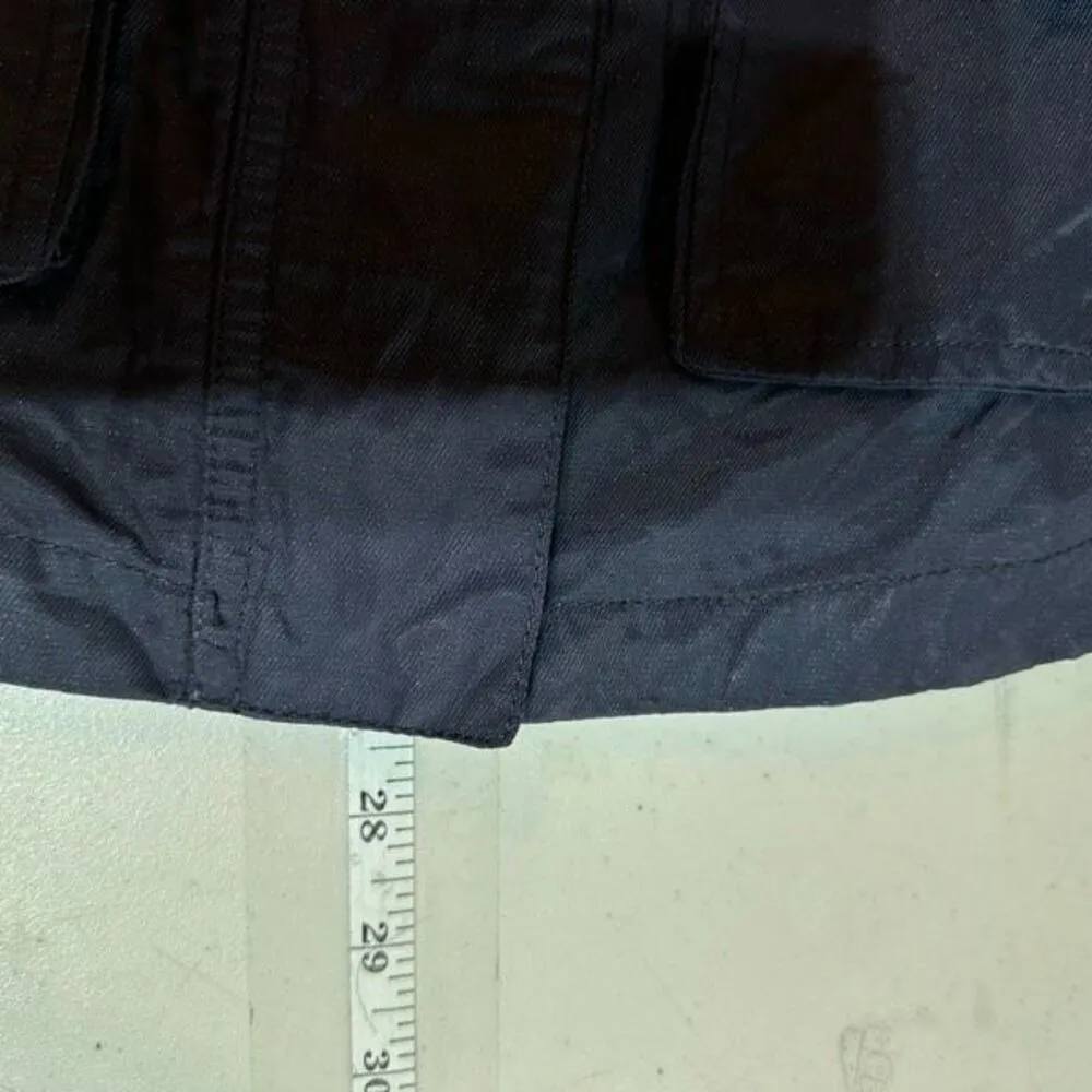 Sanctuary Navy Blue Belfast Utility Belted Cargo Jacket Women's Size XS Military - Image 14