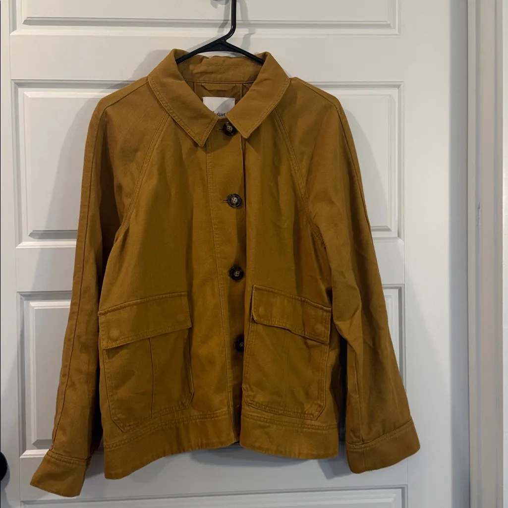 Madewell Bankford Swing Chore Jacket large - Image 3