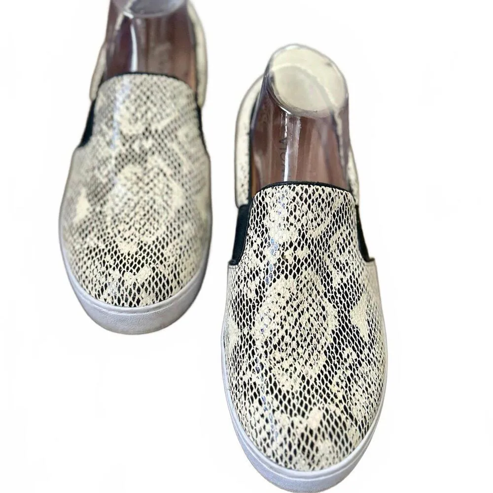 Vionic Demetra Faux Snakeskin Loafers for Women 8 - Image 5