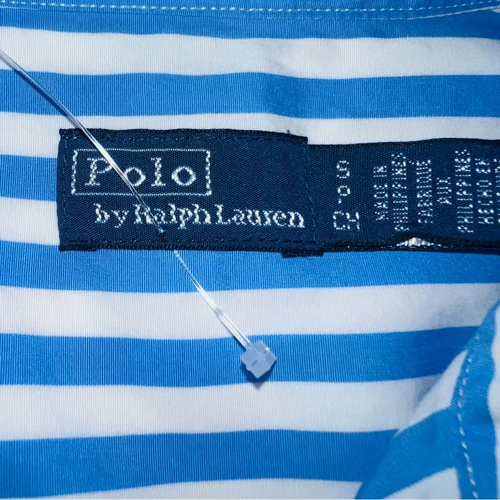 Polo Ralph Lauren Stripe short Sleeve Belted Shirt Dress - Image 8
