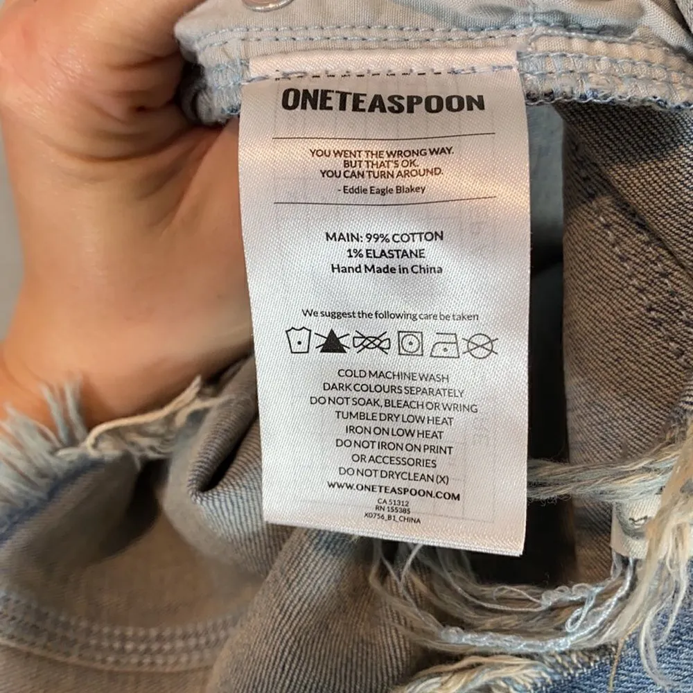 One teaspoon denim mini skirt - Image 6