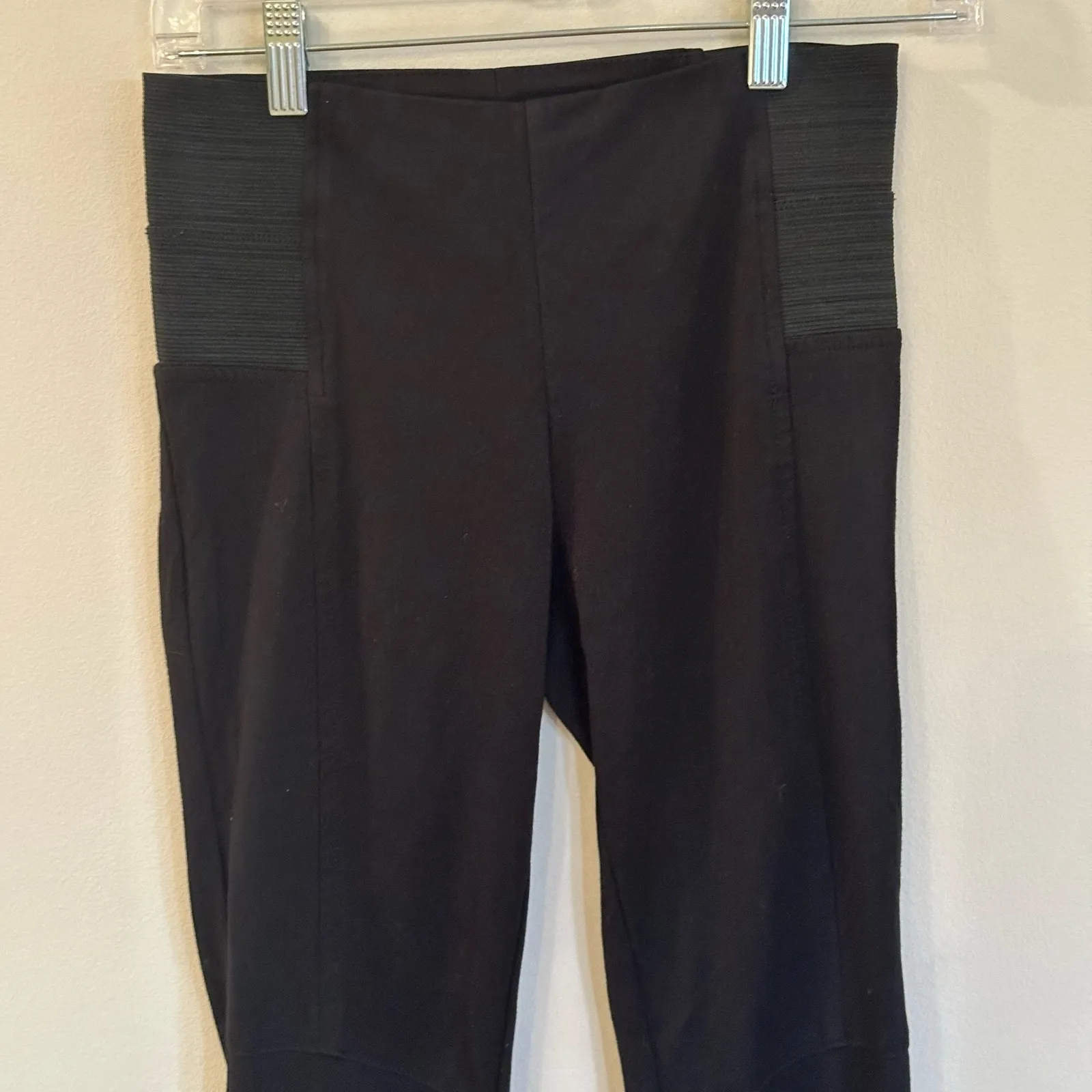 Kut from Kloth Black Leggings sz S Black Leggings Ponte Pants - Image 2