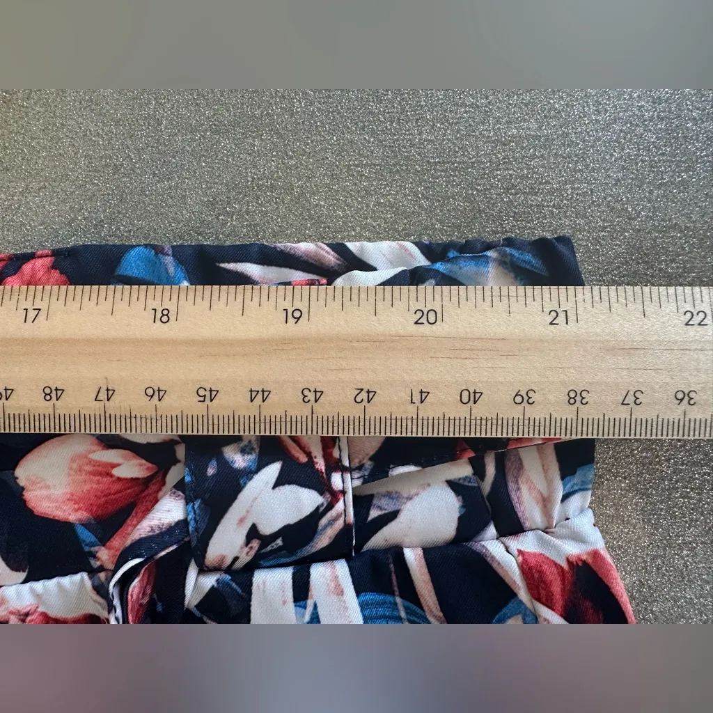 St. John's Bay Floral Tie-Waist Skort with Side Pockets (1032) - Image 9