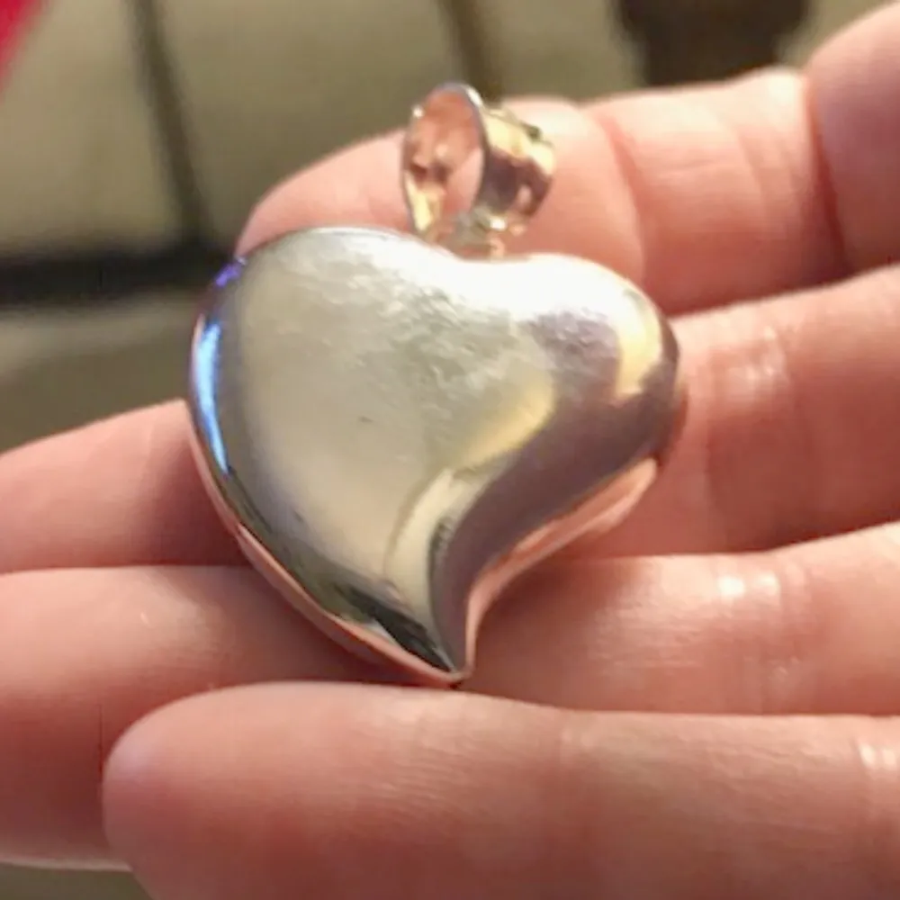 Heart Pendant Reversible Valentine Wedding Bells - Image 5