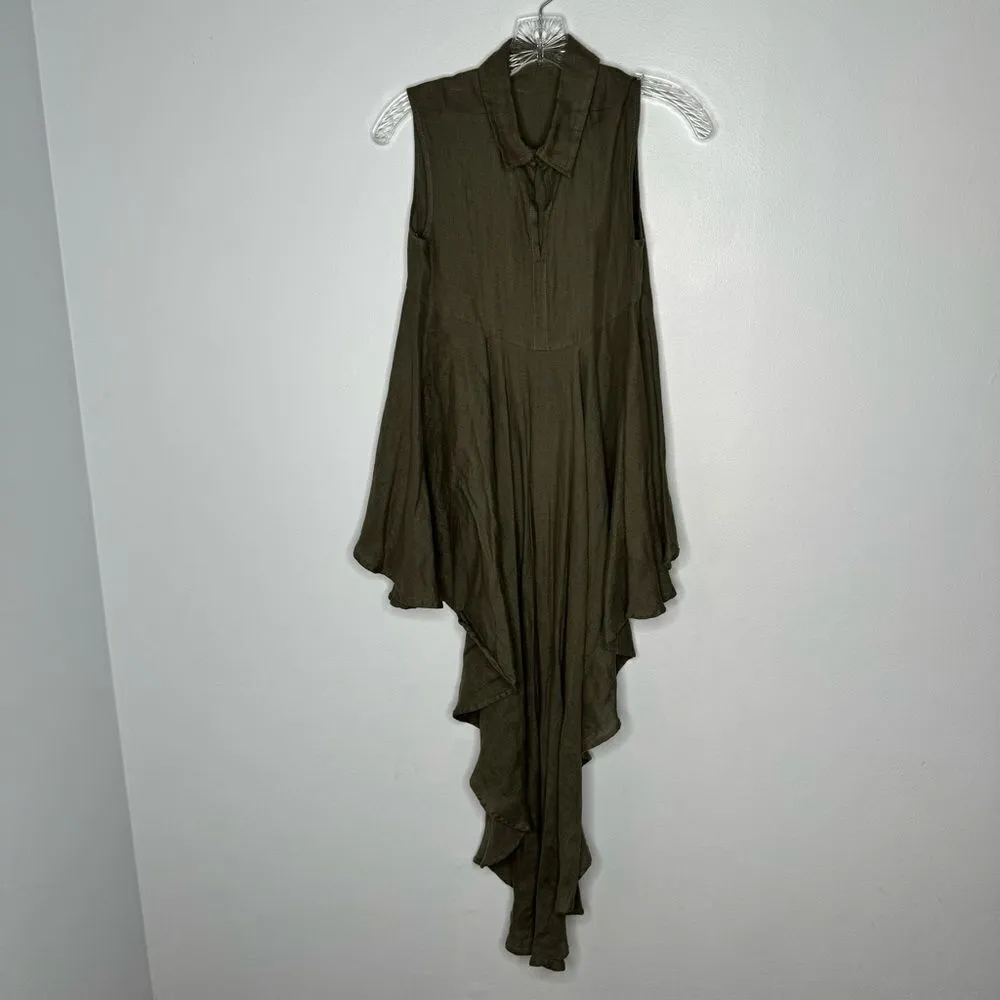 Carla olive green high low top size 2 - Image 5