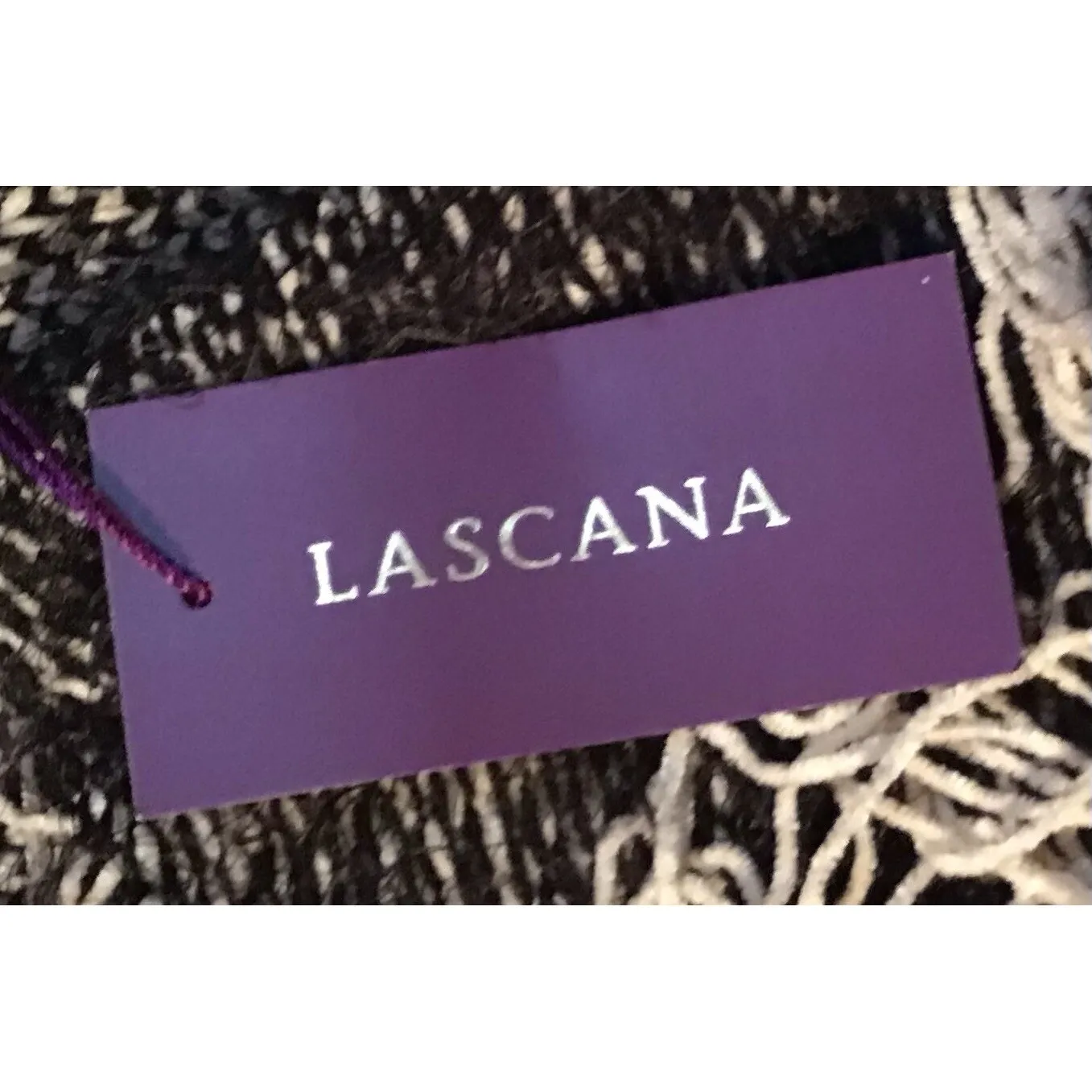 Lascana black and white‎ fluffy open - Image 3