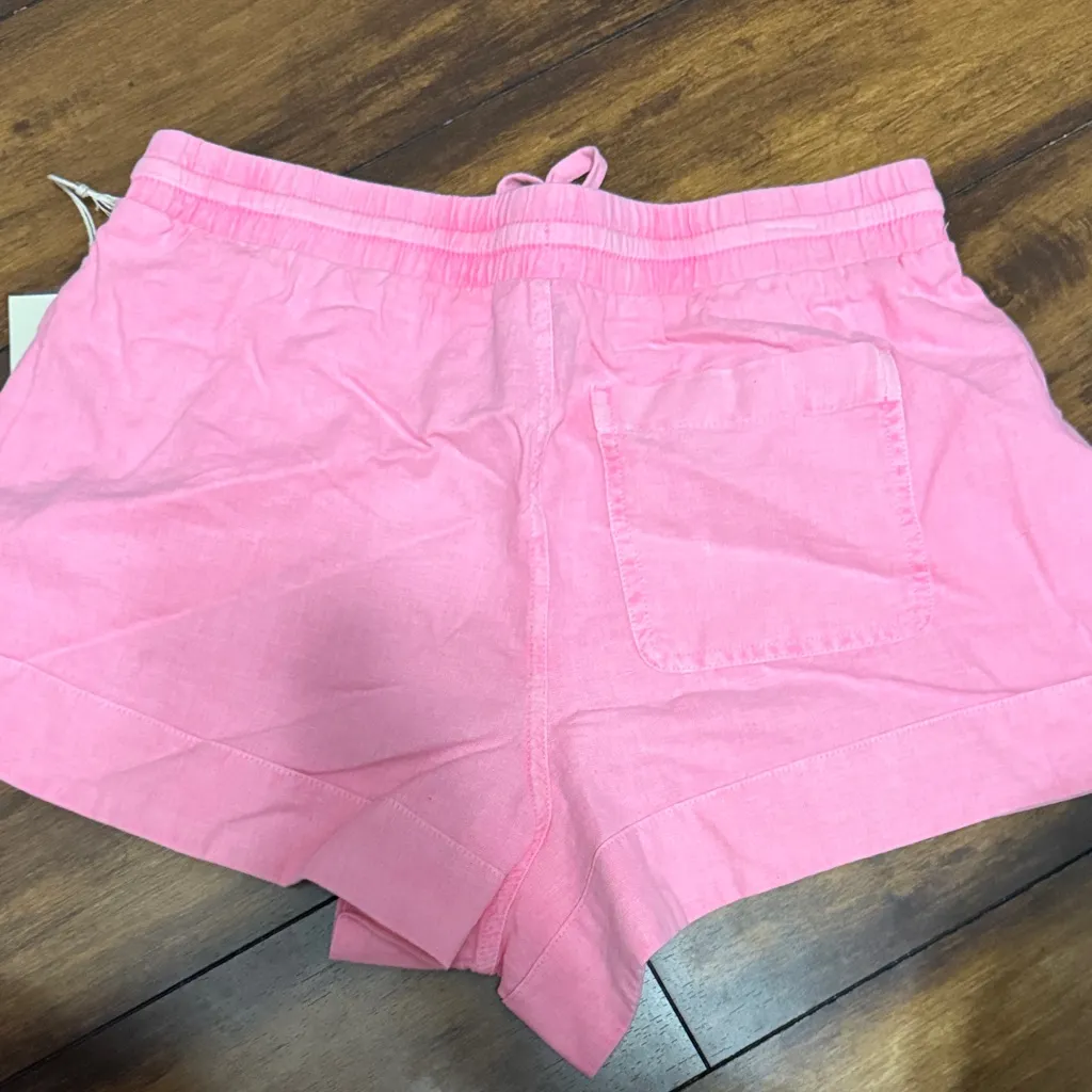 Universal Thread Pink Button-Up Shirt and Shorts Set - Image 4