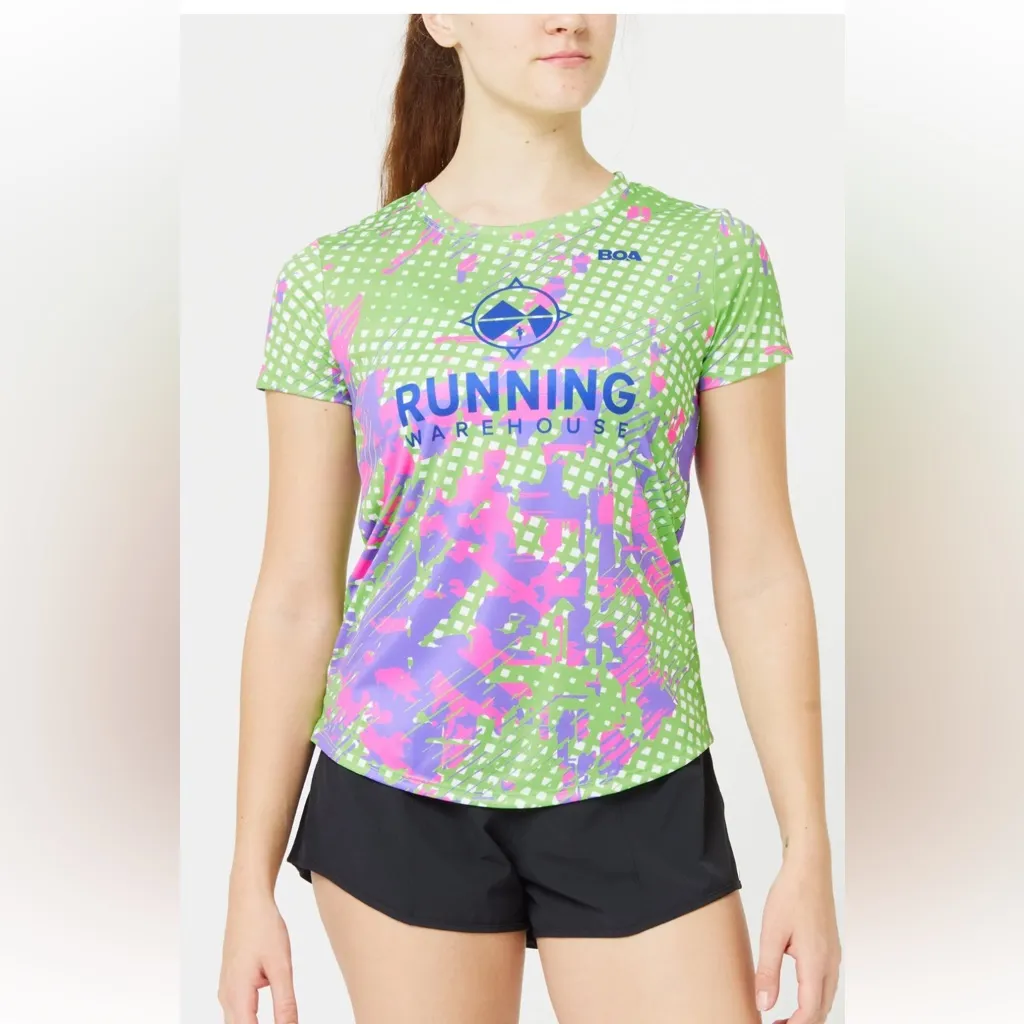 BOA Running Warehouse Shirt Size‎ M Green Size M - Image 2