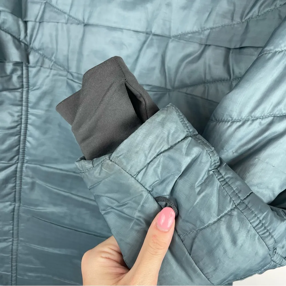 Columbia Kaleidaslope ll Ripstop Omni Heat Jacket Sz Small Metal Blue - Image 16