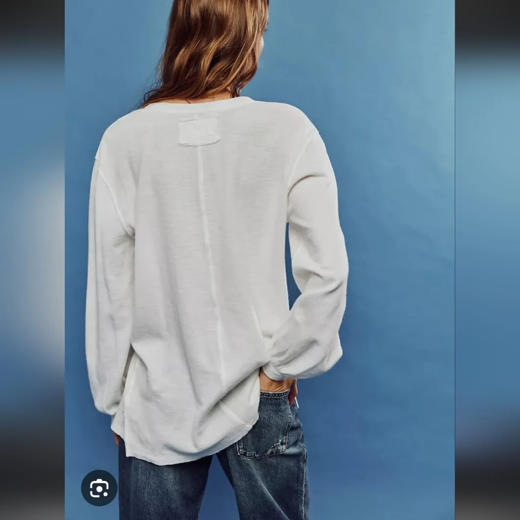 Free People NWT Soul Song Longsleeve Tee L - Image 3