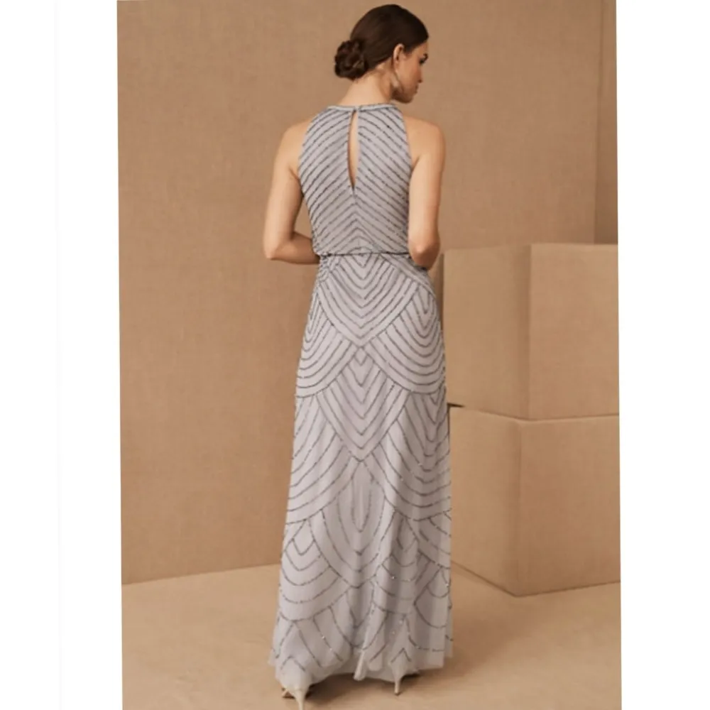 BHLDN ×Adriann Papell Madigan Beaded Tulle Dress - Image 7