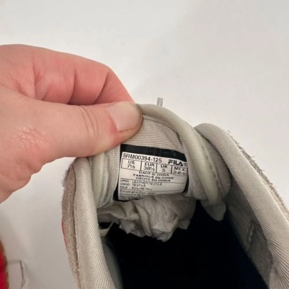 Fila Women Original Running Chiara Sneakers Shoes Blue Gray White Size 7.5 Retro - Image 6