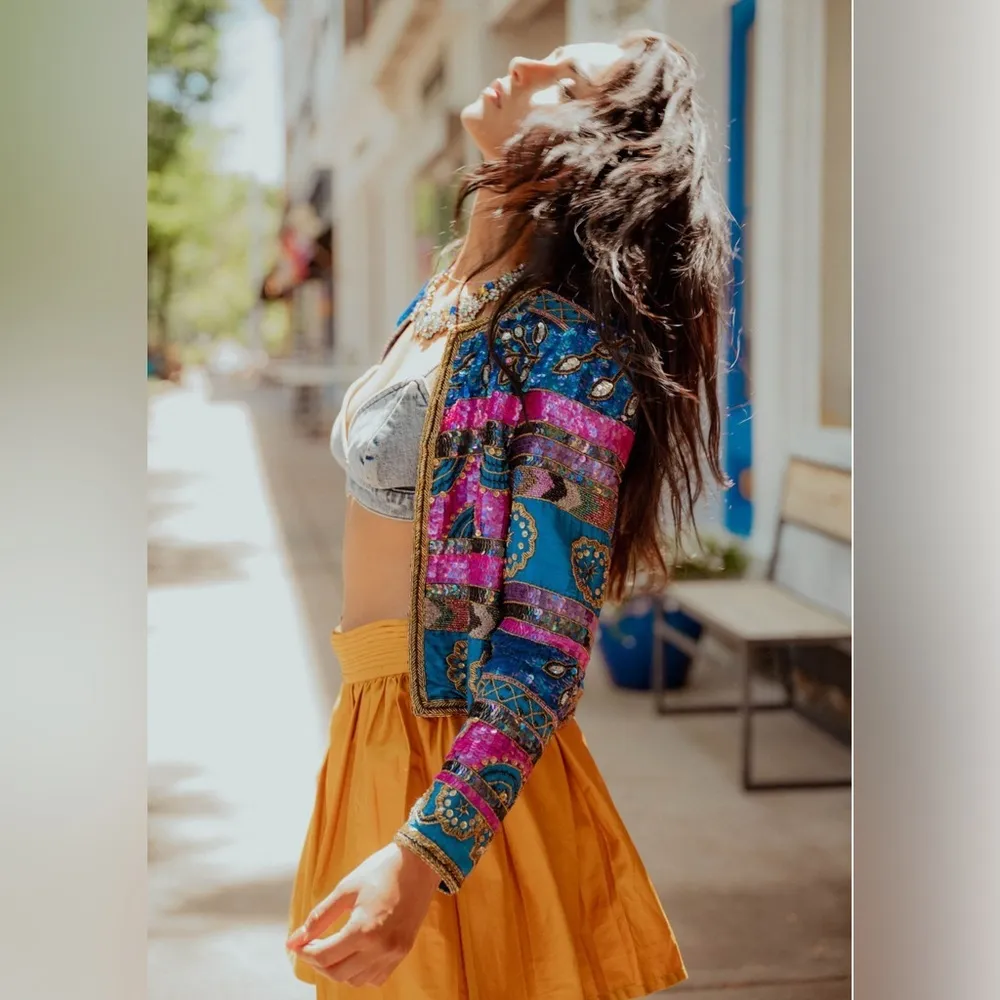 AMUR Tami Pleated Skort Shorts Turmeric Gold size 8 Orange - Image 12