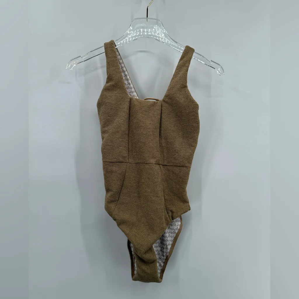 Free People x Resin Obsidian Cream Full Suit‎ size small - Image 5