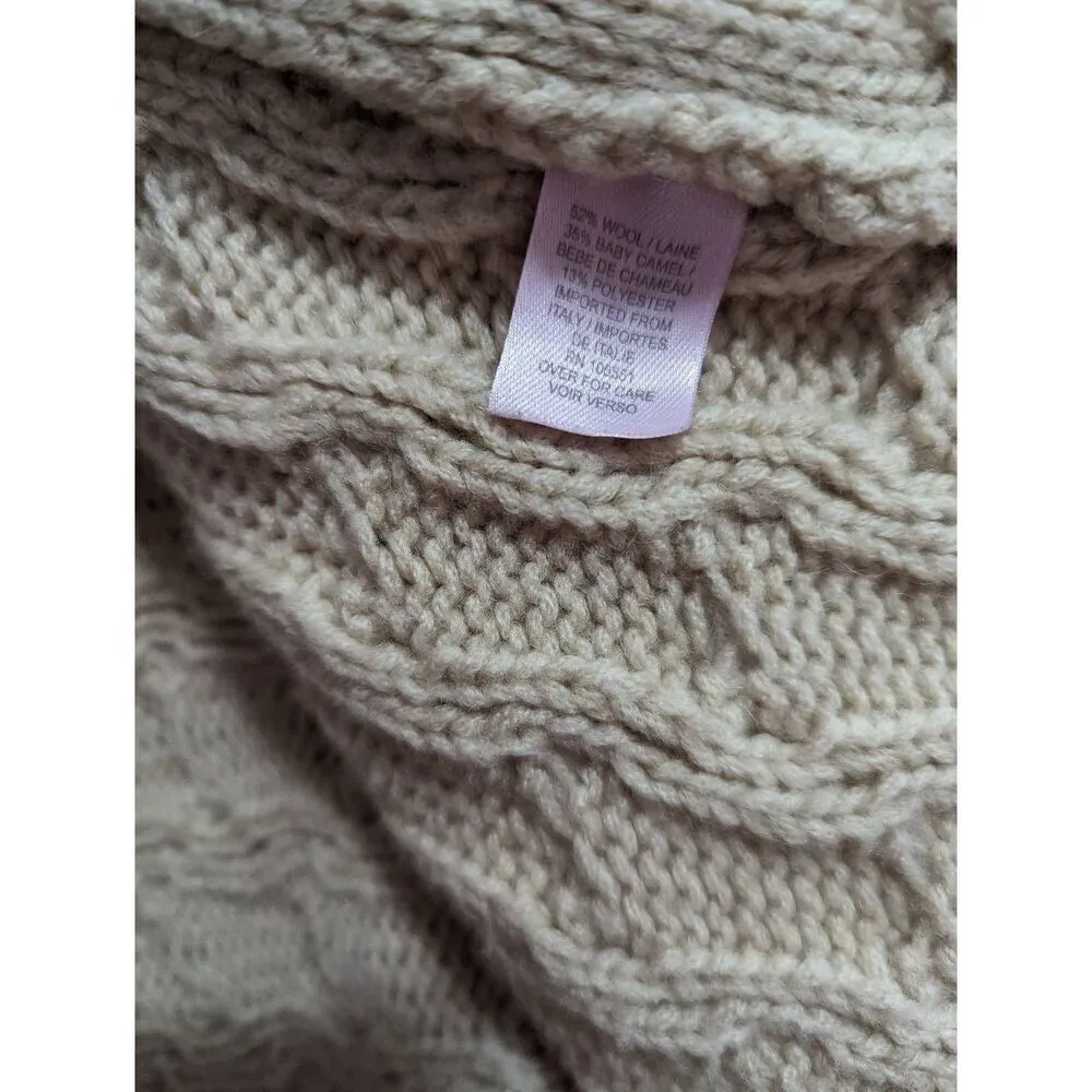 Calypso St. Barth Assymetric wool blend cardigan size Small - Image 4