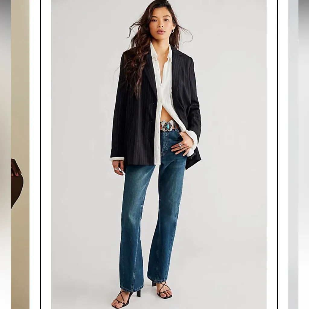 Nwot FREE PEOPLE
We The Free - Kira
Trapeze Blazer $250 S winter classic casual - Image 2