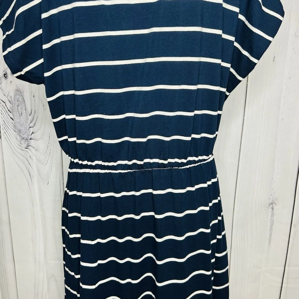 Women's Navy with White Stripes Short - Image 10