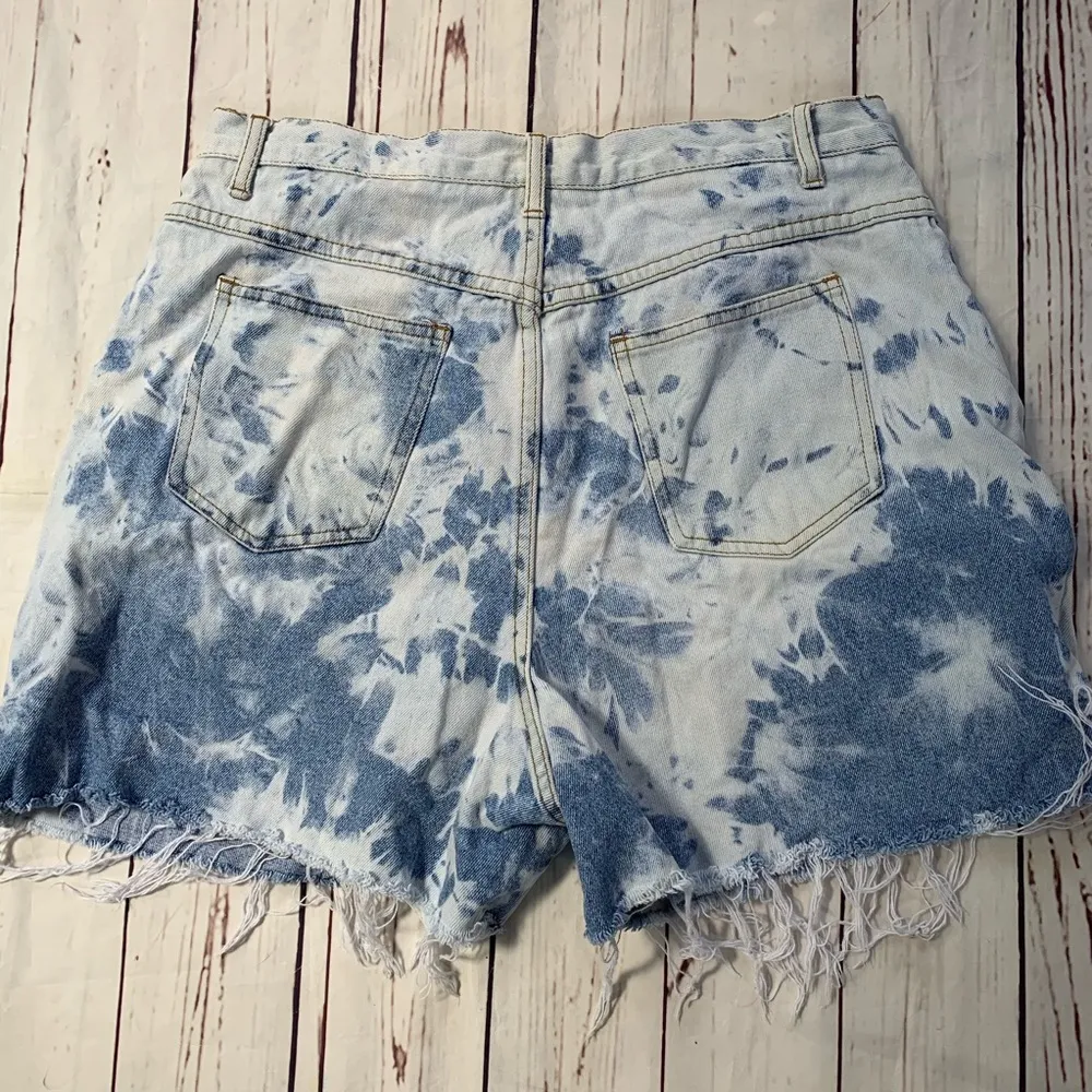 Vintage LA Blues high waist size 10 12 jean shorts - Image 8