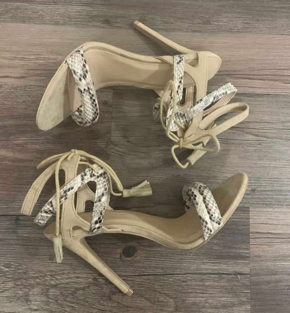 Pietra Ankle Strap Heels 9 - Image 3