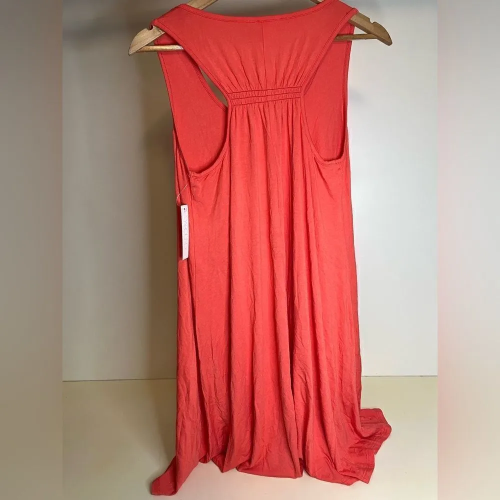 NWT Abound coral-ish Stretchy Dress-medium - Image 3