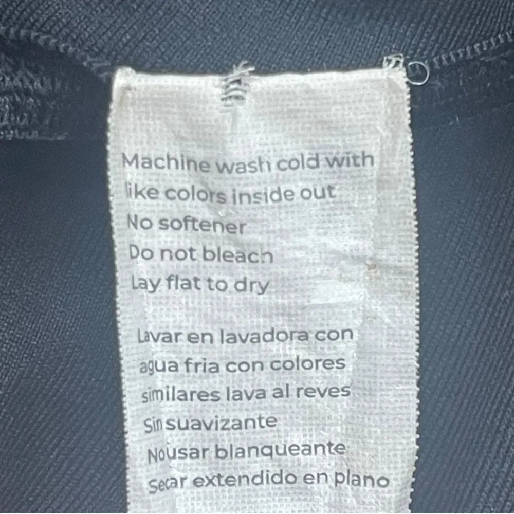 Fabletics  Maternity Nursing Bra Womens XL Black Pullover Adjustable NO PADS - Image 14