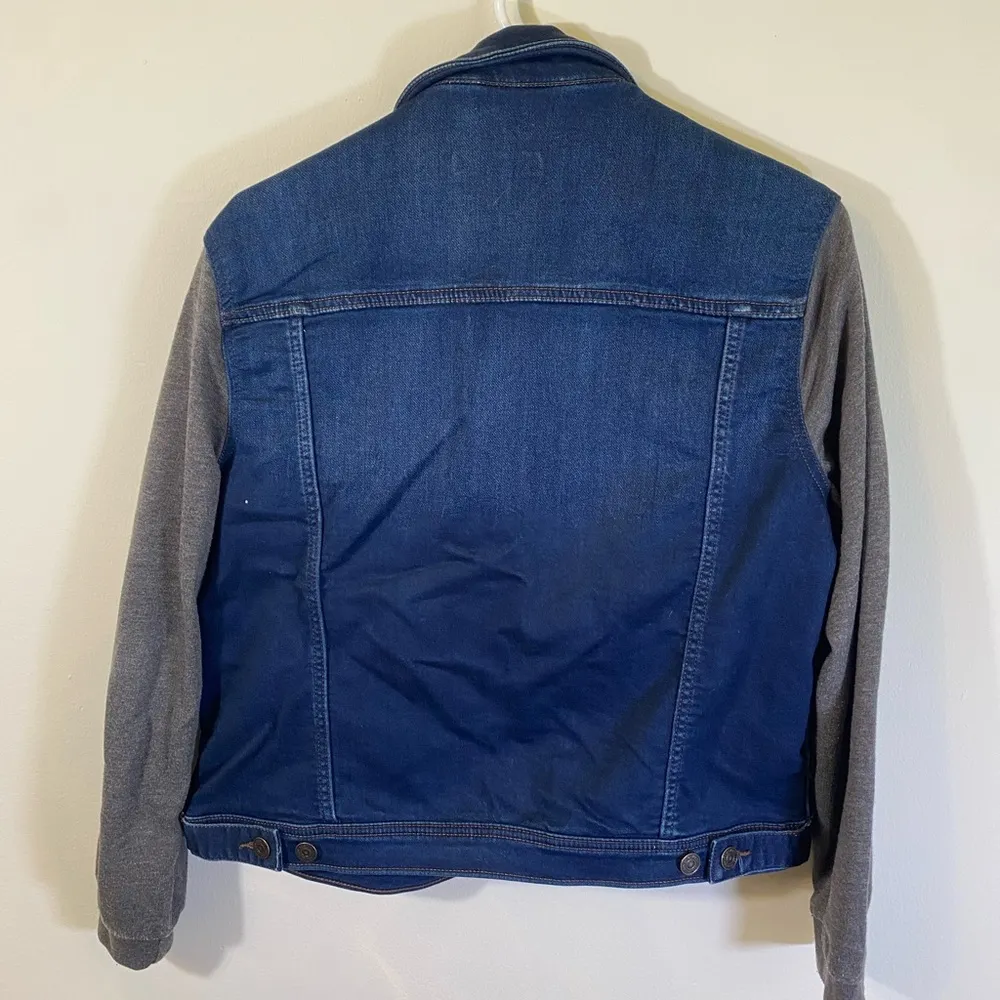 Lee’s Platinum Label Jean Jacket with Sweatshirt Sleeves - Image 5