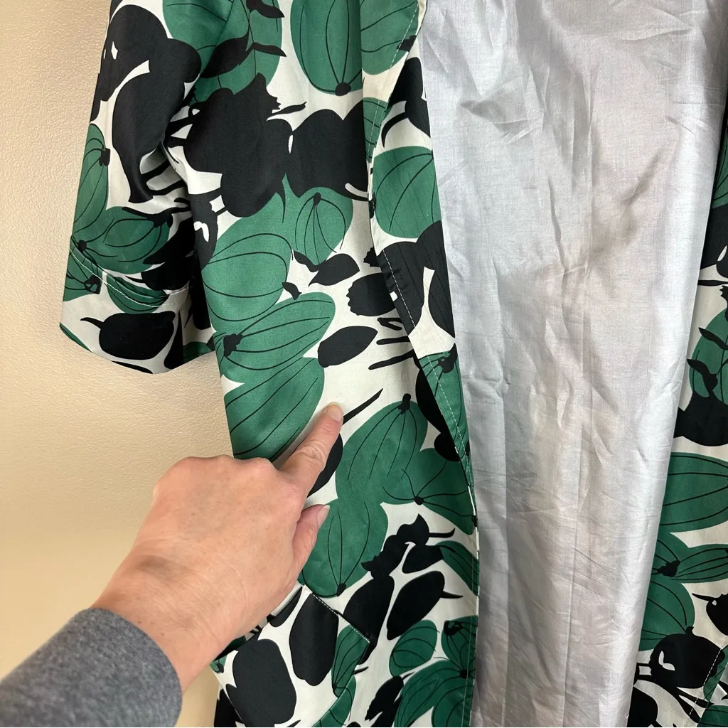 Elaine Collection New York Retro Satin Finish Jacket Topper Large Whimsigoth Black - Image 11