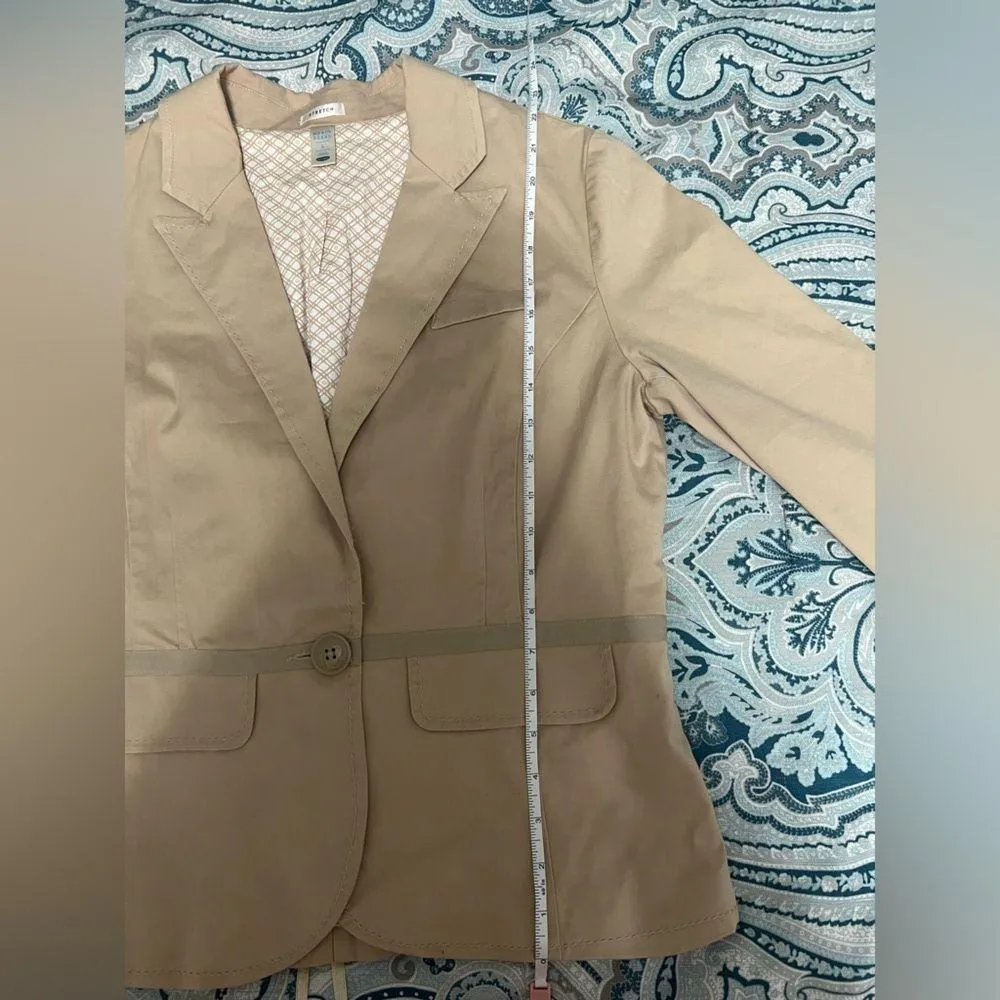 Old Navy Vintage Beige Jacket (Size L) - Image 10
