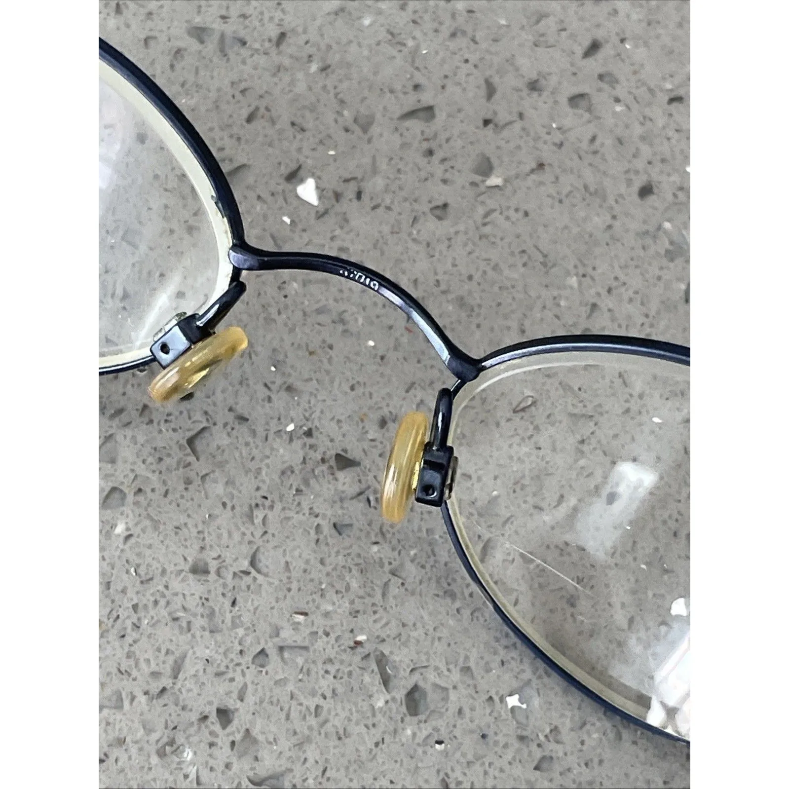 Kenneth Cole Round EYEGLASSES FRAMES ONLY 47-19-130 Caught Steeling 075 blue - Image 11