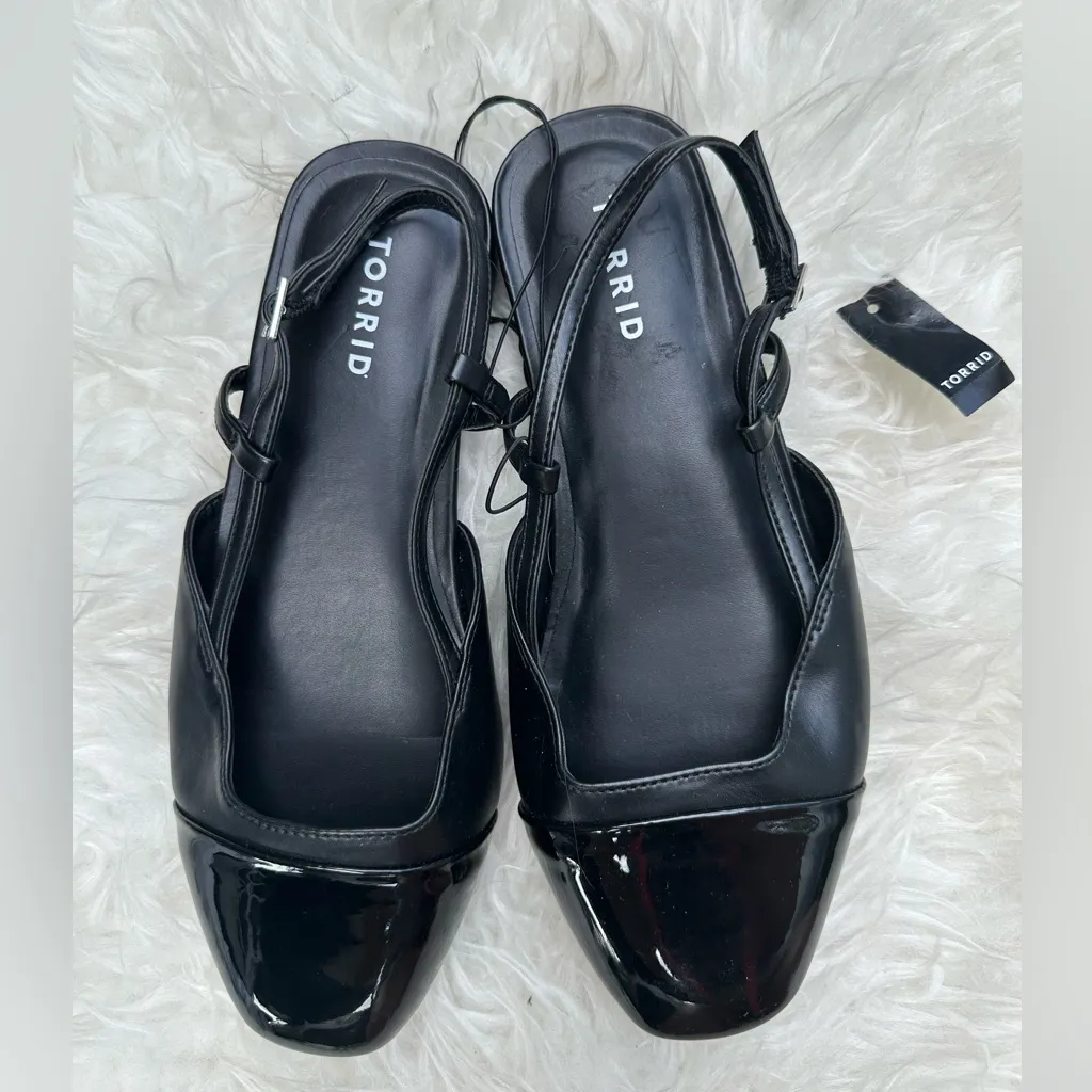 Torrid Women's Black Slingback Shoes - Image 3